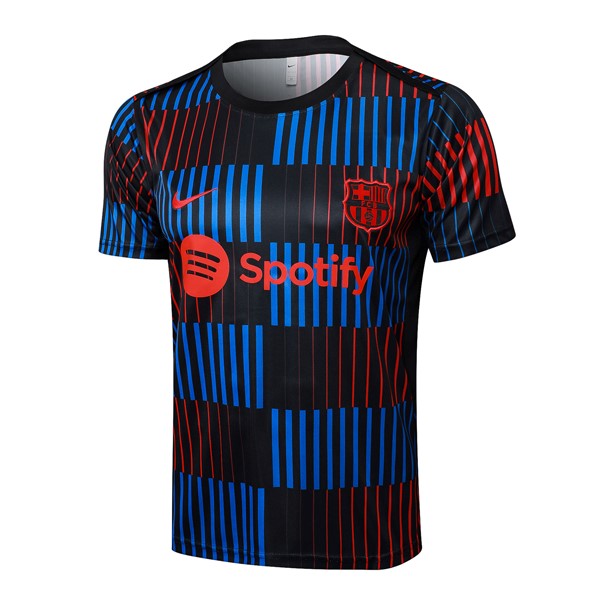 Camiseta Entrenamiento Barcelona 2024 2025 Azul Rojo